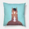 Bojack Horseman Throw Pillow Official Bojack Horseman Merch