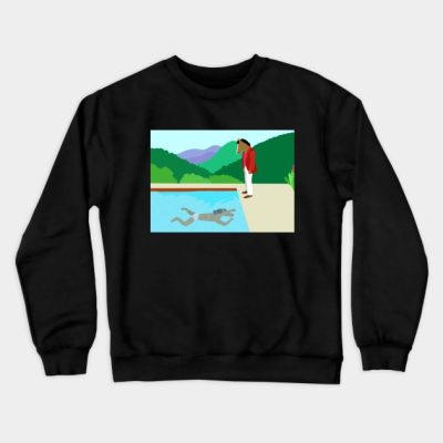 Minimal Horseman Crewneck Sweatshirt Official Bojack Horseman Merch