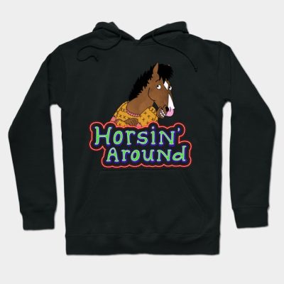 Horsin Around Hoodie Official Bojack Horseman Merch