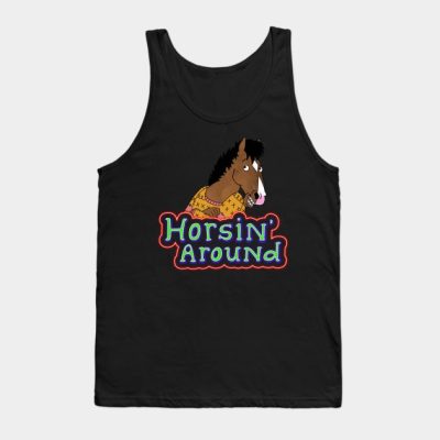 Horsin Around Tank Top Official Bojack Horseman Merch