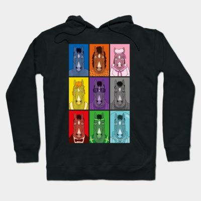 Bojack Horseman Colors Hoodie Official Bojack Horseman Merch