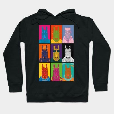 Bojack Horseman Art Pop Hoodie Official Bojack Horseman Merch