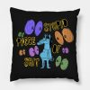 Stupid Piece Of Sh T Throw Pillow Official Bojack Horseman Merch