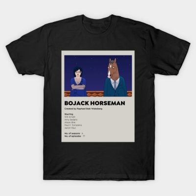 Bojack Horseman Tv Poster T-Shirt Official Bojack Horseman Merch