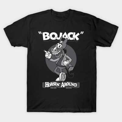 Vintage Horseman Dark T-Shirt Official Bojack Horseman Merch