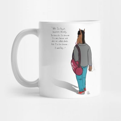 Bojack I Need Help Mug Official Bojack Horseman Merch