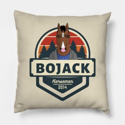 Horseman Throw Pillow Official Bojack Horseman Merch