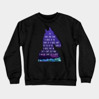 Bojack Horseman Crewneck Sweatshirt Official Bojack Horseman Merch