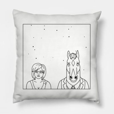 Bojack Horseman Nice While It Lasted Throw Pillow Official Bojack Horseman Merch