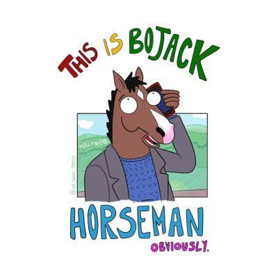 Bojack Horseman Pin Official Bojack Horseman Merch