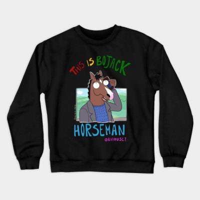 Bojack Horseman Crewneck Sweatshirt Official Bojack Horseman Merch