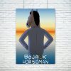 Anime B BoJack H Horsemans POSTER Wall Pictures For Living Room Fall Decor Small - Bojack Horseman Shop