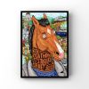 Cartoon B boJack Cool H Horsemans POSTER Picture Prints Fashion Wall Canvas Art Kitchen Decor 3 - Bojack Horseman Shop