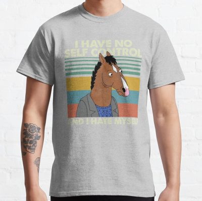 Horseman I Have No Self Control And I Hate Myself Horseman Cartoon Tv Show T-Shirt Official Bojack Horseman Merch