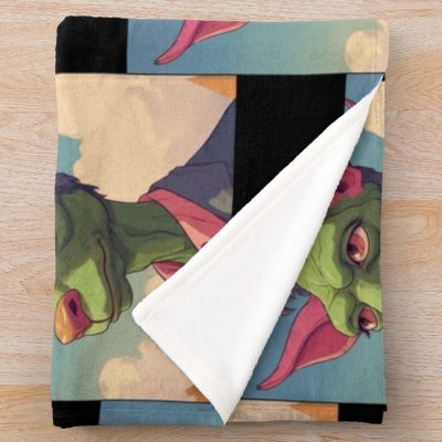 Goblin Inspired By Bojack Horseman Throw Blanket Official Bojack Horseman Merch