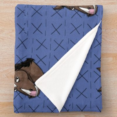 Horseman Throw Blanket Official Bojack Horseman Merch