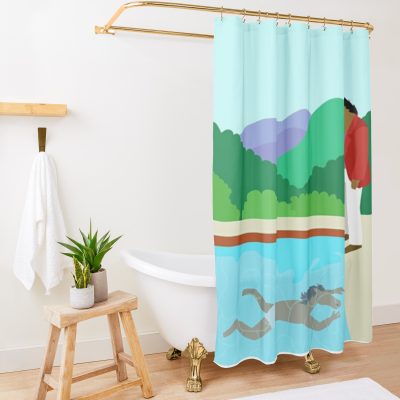 Horseman Inspired Shower Curtain Official Bojack Horseman Merch