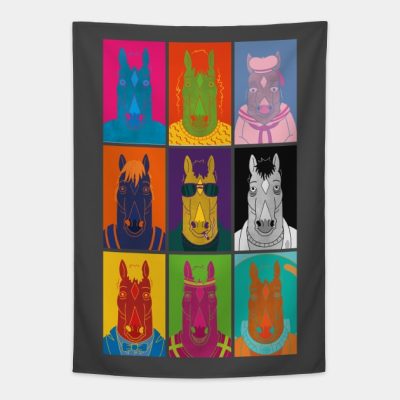 Bojack Horseman Art Pop Tapestry Official Bojack Horseman Merch