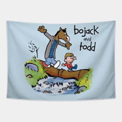 Bojack And Todd Tapestry Official Bojack Horseman Merch