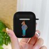 Fashion BoJack Cute Horseman Soft silicone TPU Case For AirPods Pro2 1 2 3 Black Silicone 2 - Bojack Horseman Shop