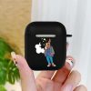 Fashion BoJack Cute Horseman Soft silicone TPU Case For AirPods Pro2 1 2 3 Black Silicone 4 - Bojack Horseman Shop