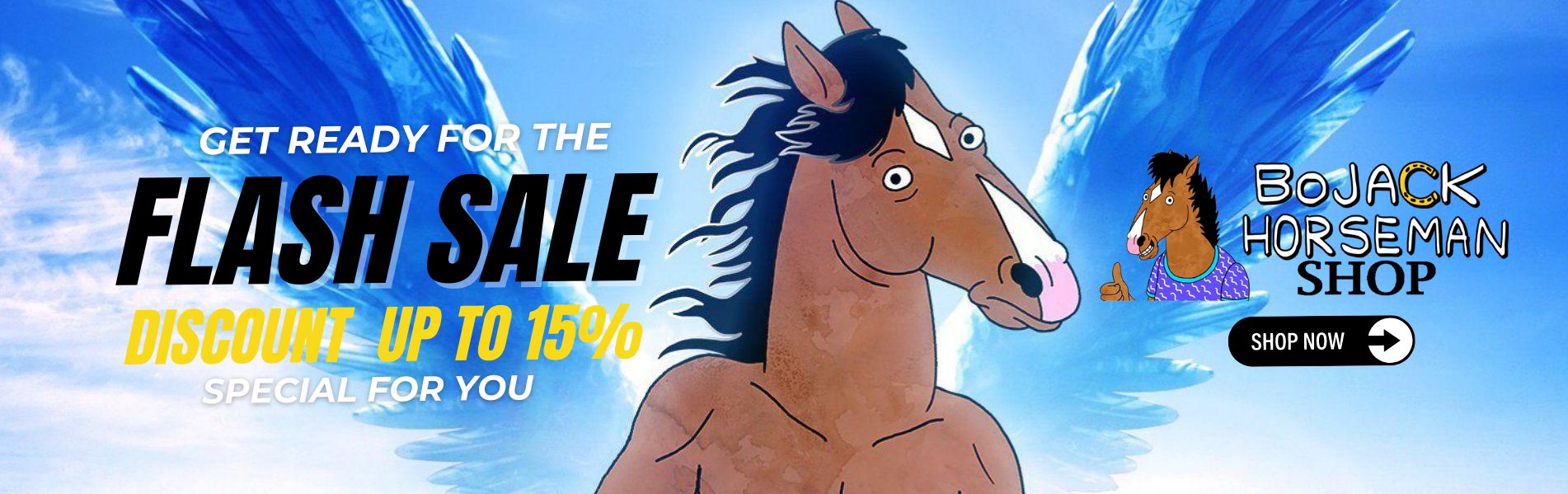 Bojack Horseman Shop Banner